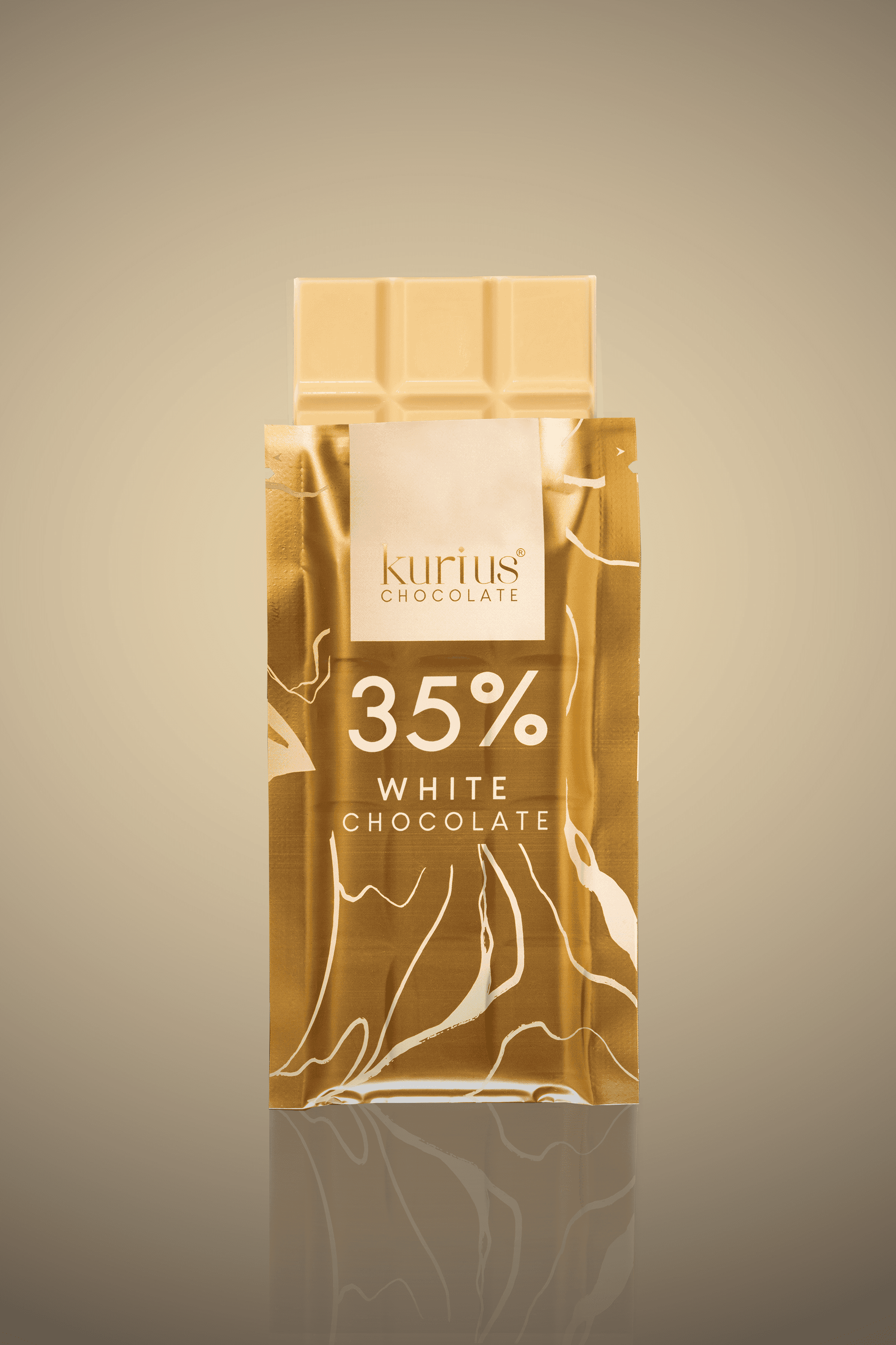 Barra de chocolate blanco 35% — inside