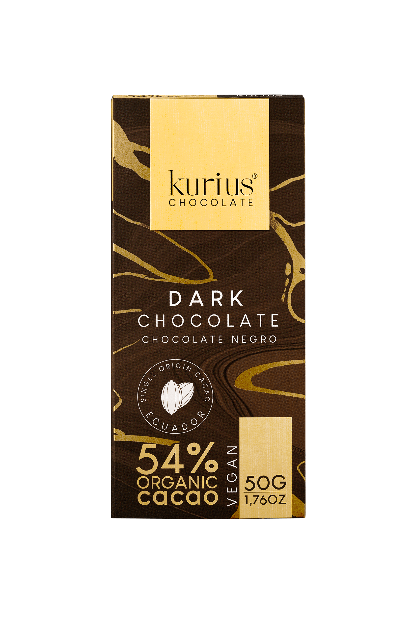 Dark chocolate bar 54%