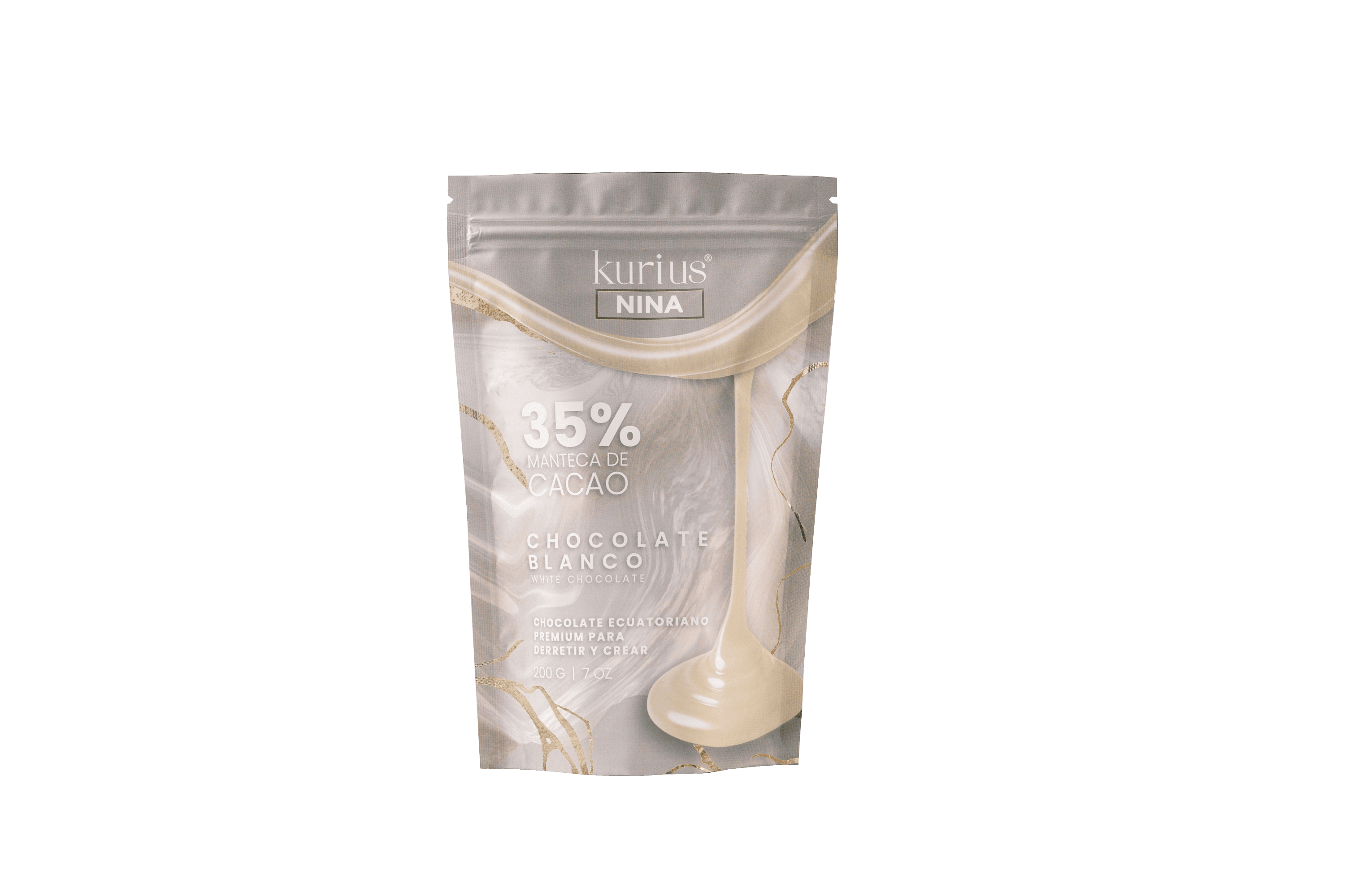 Kurius Nina 35% white chocolate coins