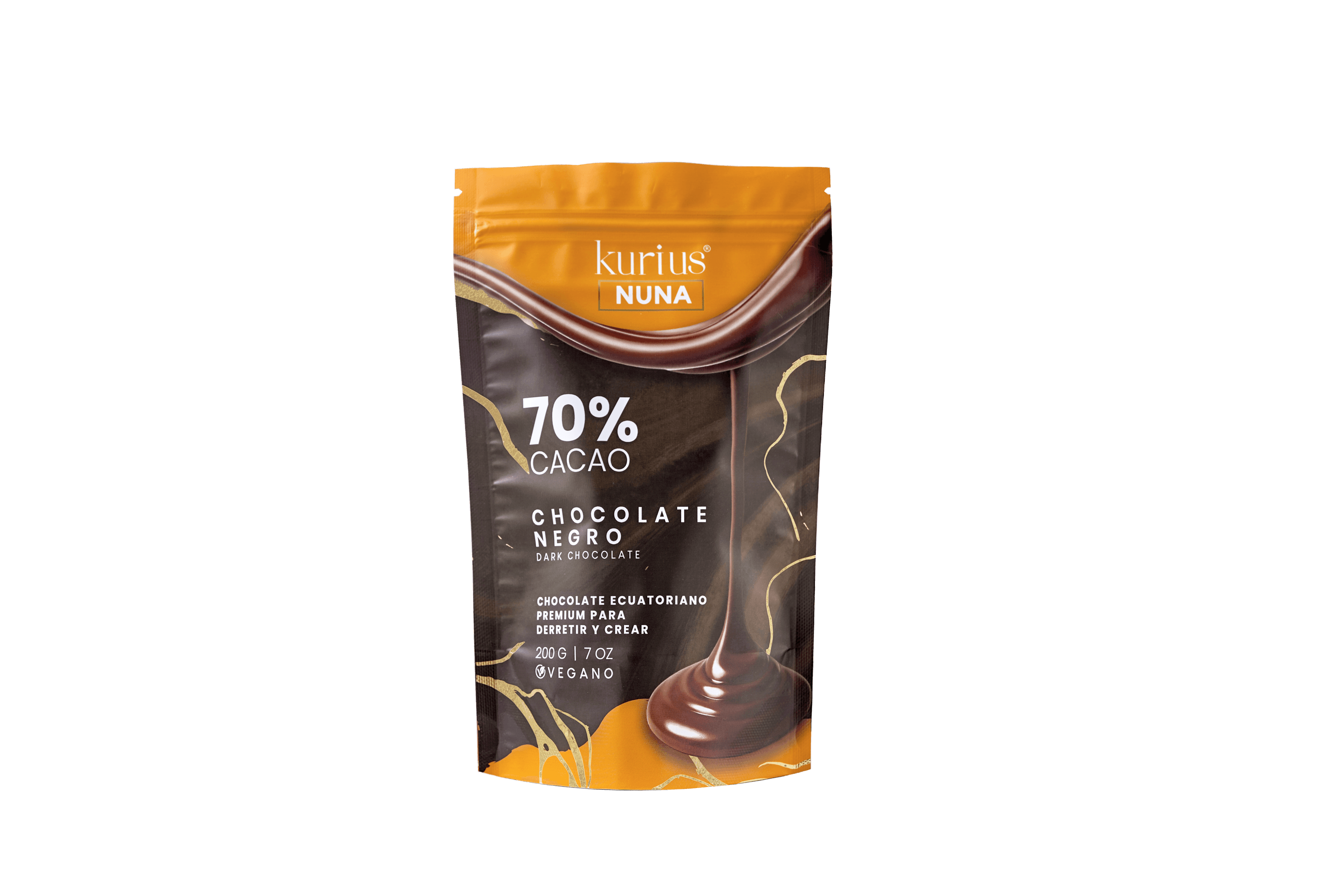 Kurius Nuna 70% cacao chocolate coins