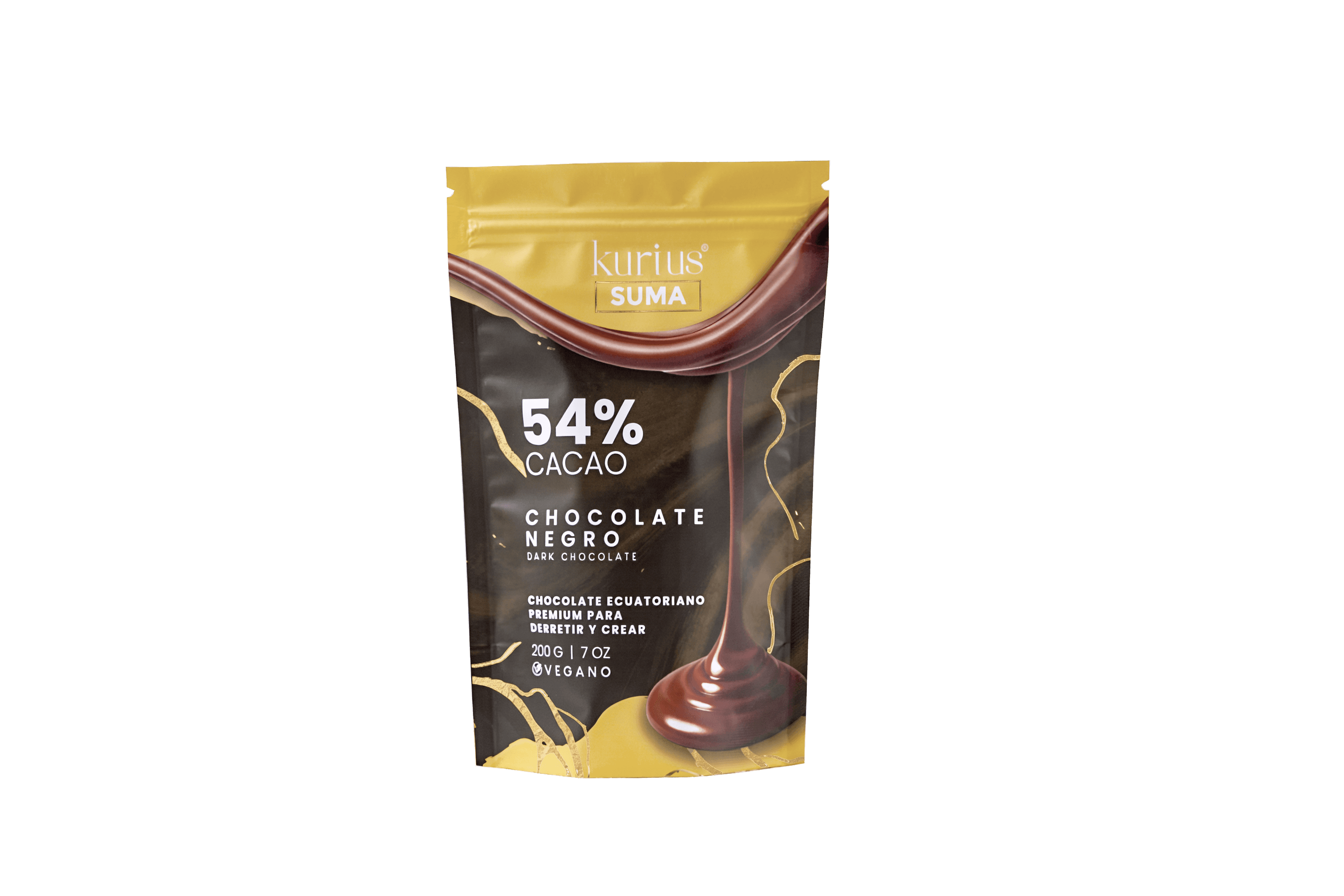 Kurius Suma 54% cacao chocolate coins