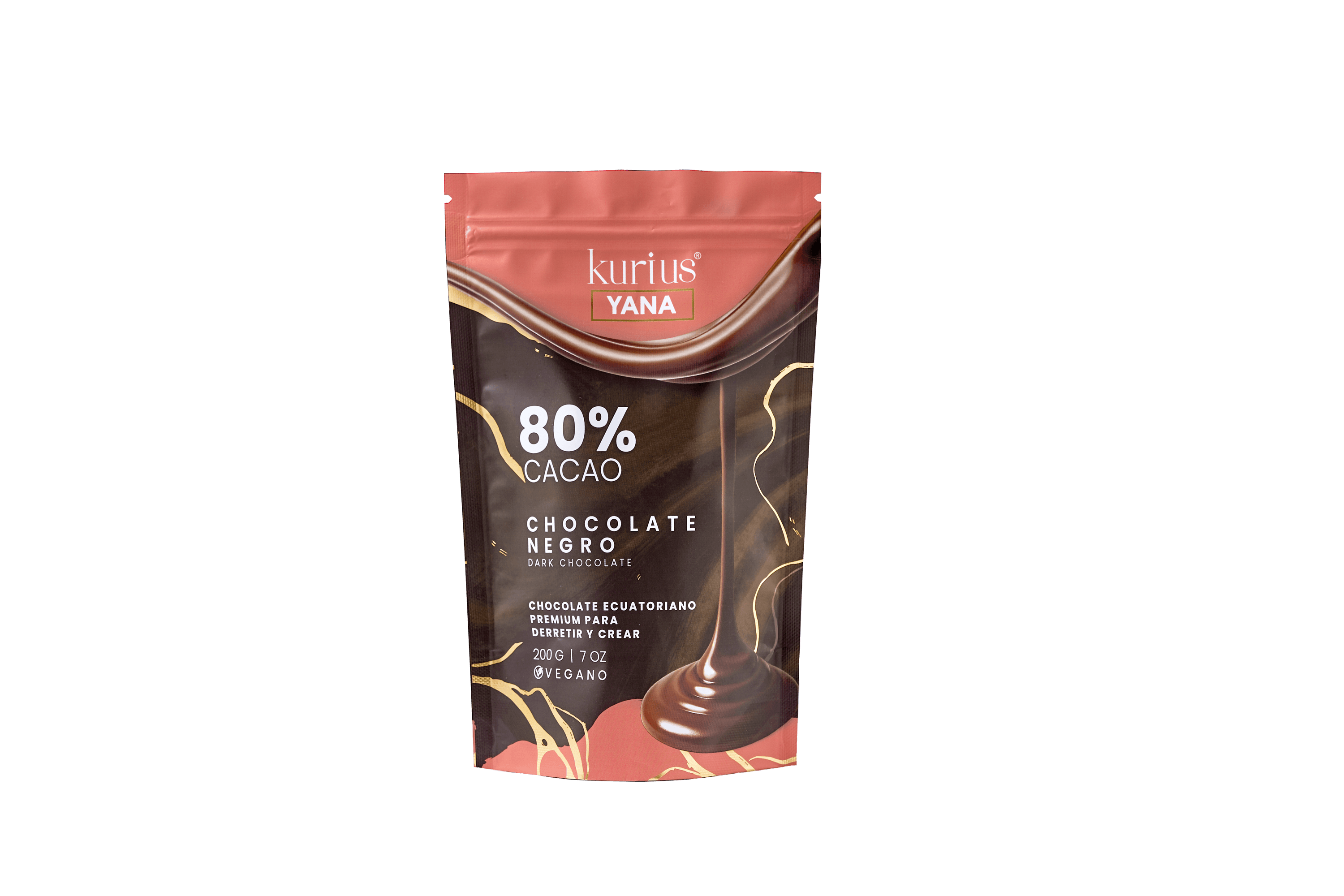 Kurius Yana 80% cacao chocolate coins